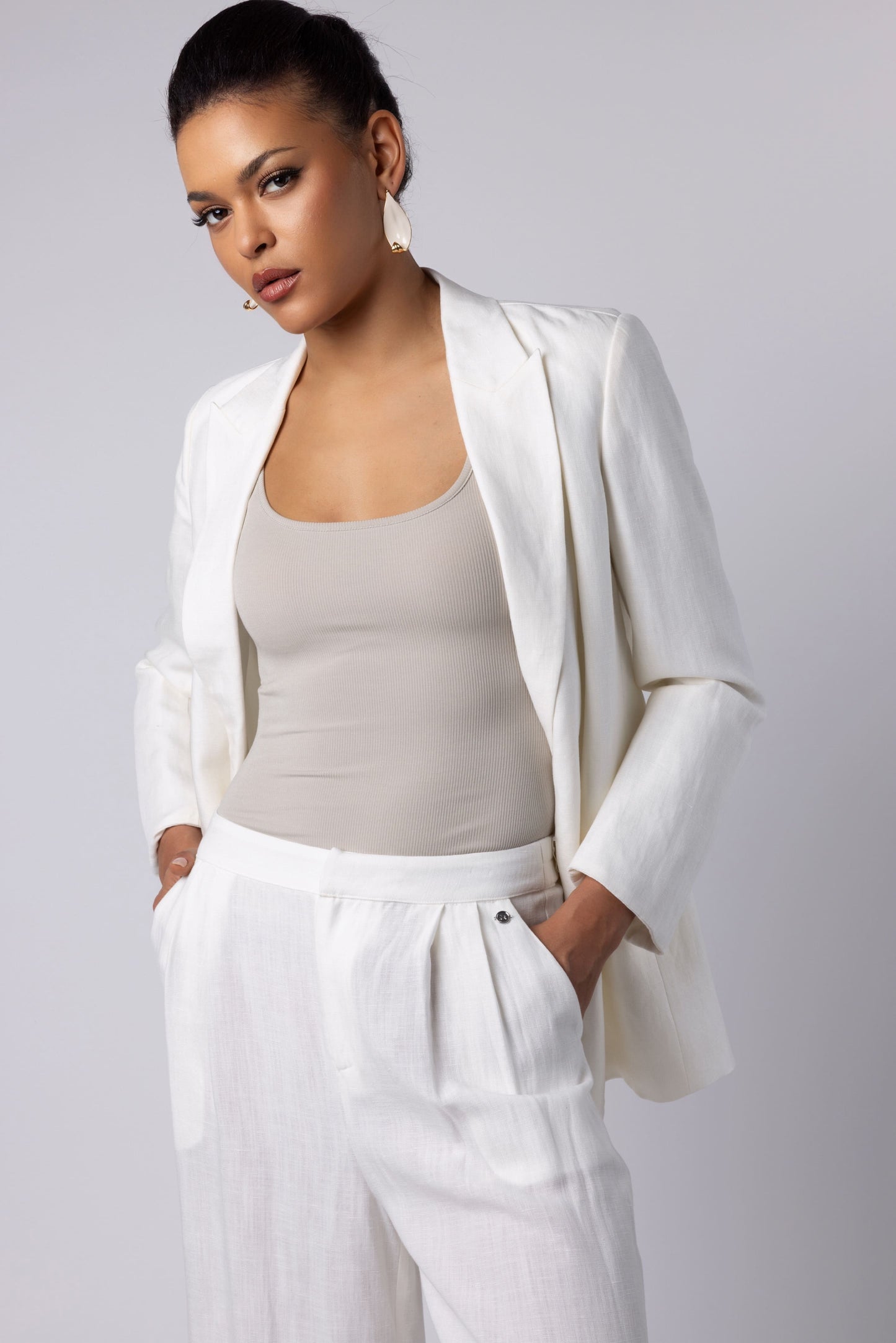 MELANIA - BLAZER WHITE