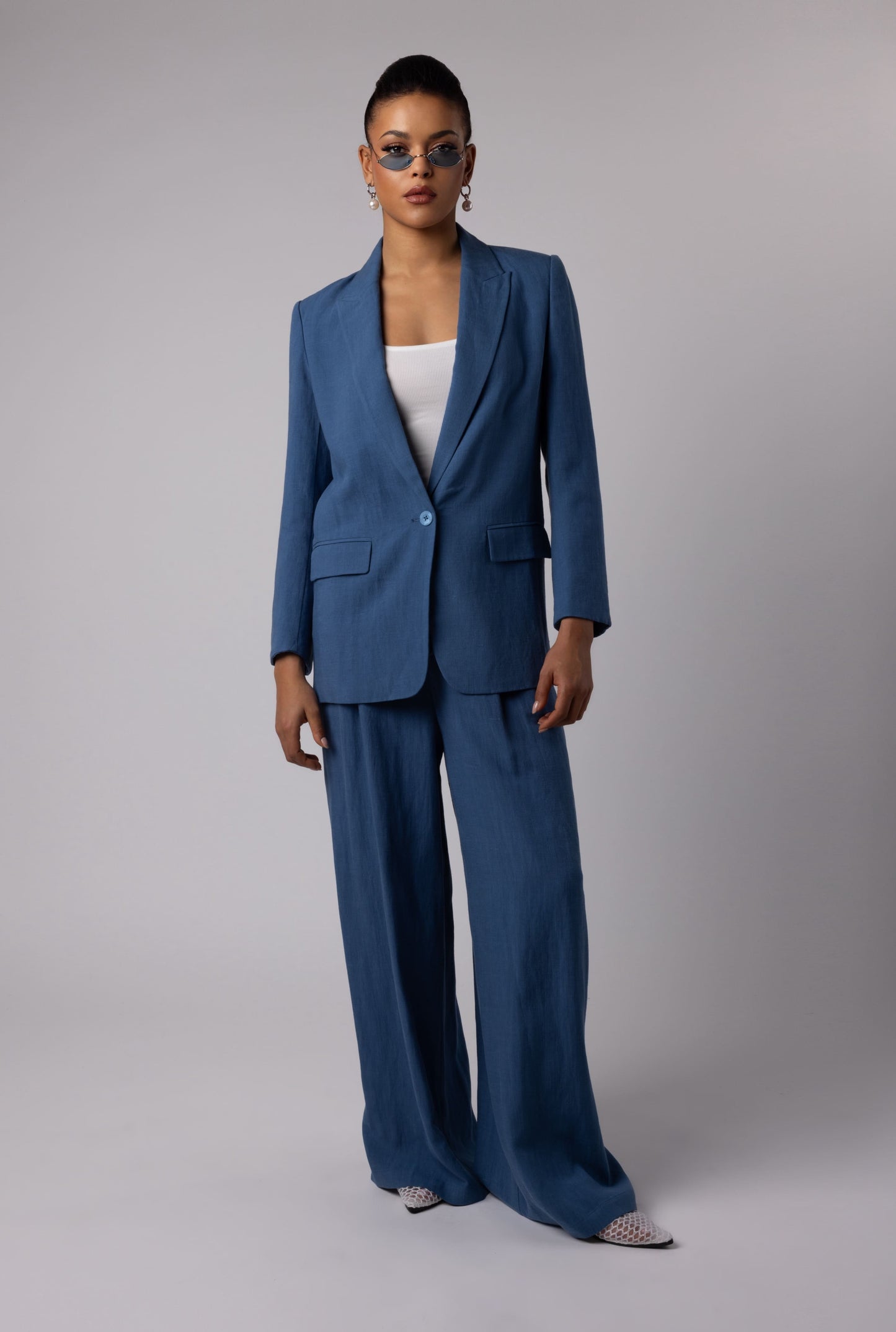 MELANIA - PANTS BLUE