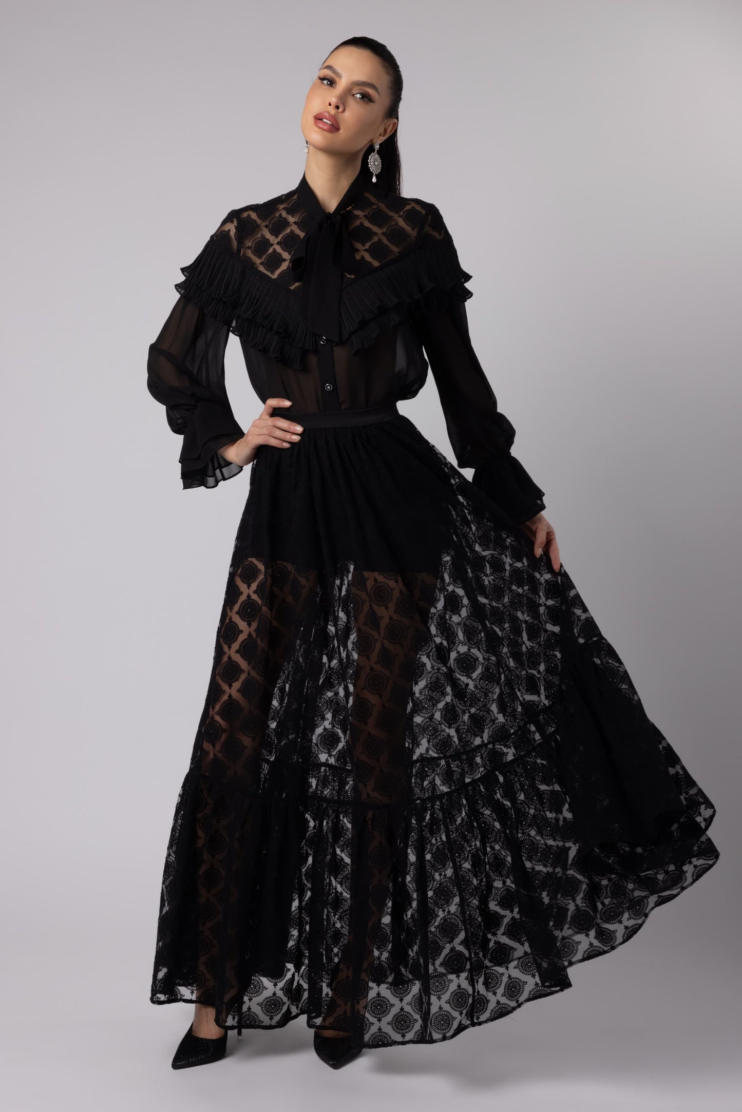 PRINCESS GREECE - BLACK