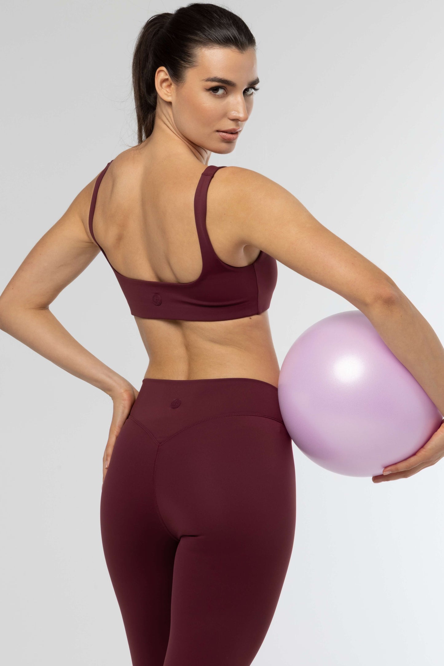 MANTRA - LEGGING BURGUNDY