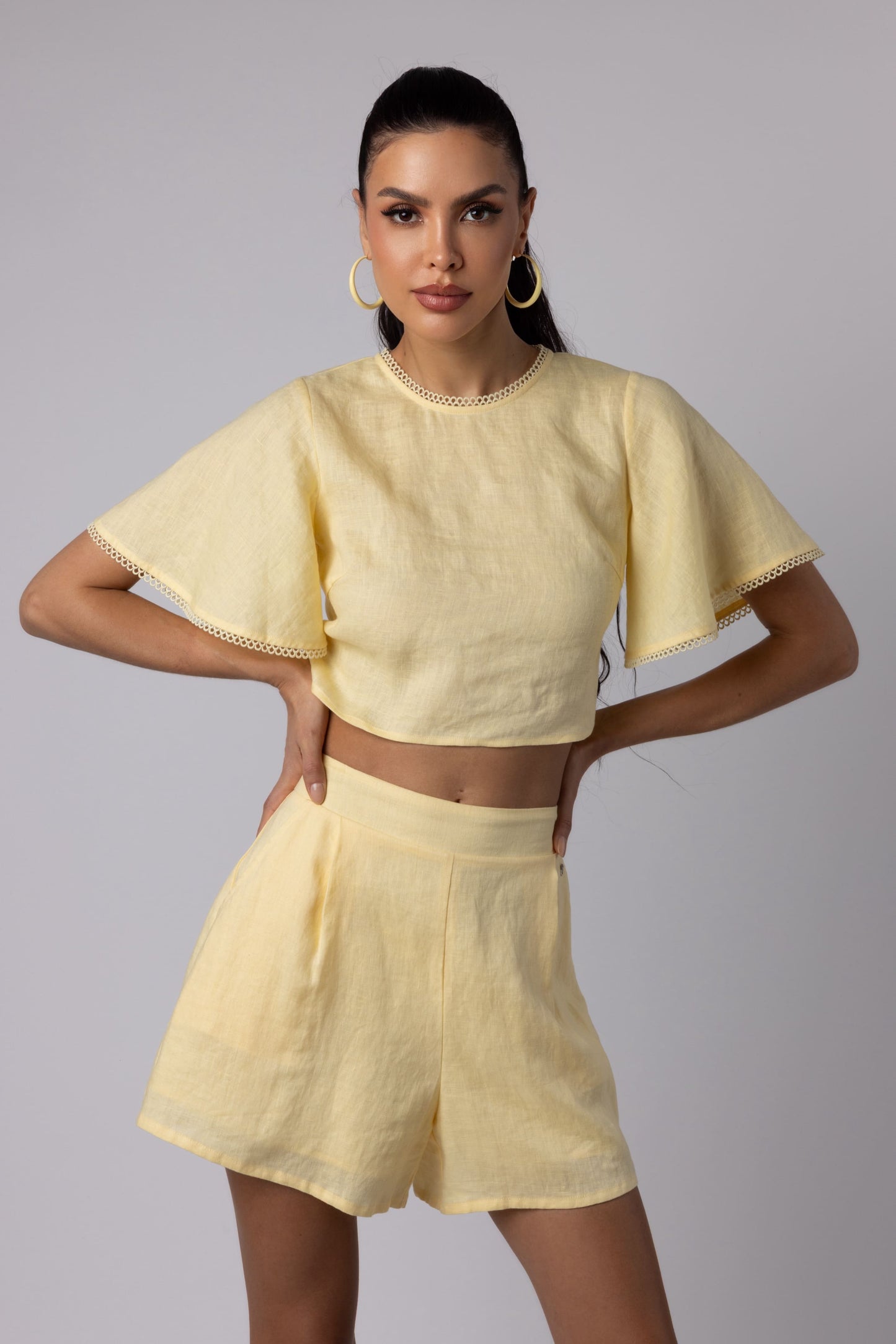 BARBARA - SHIRT YELLOW