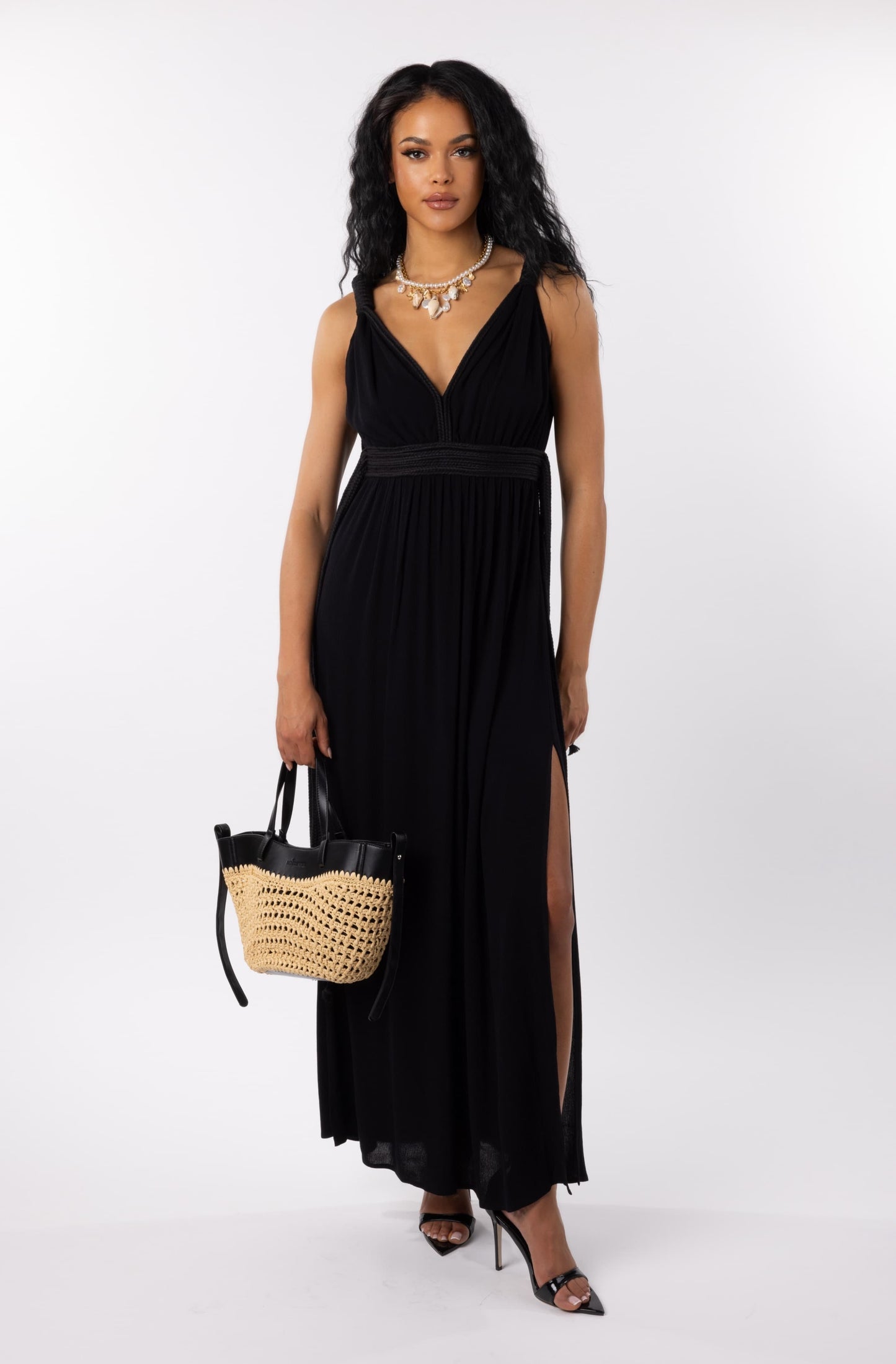 BEACH STAR - DRESS BLACK
