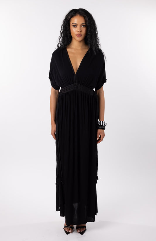 BEACH STAR -BLACK DRESS