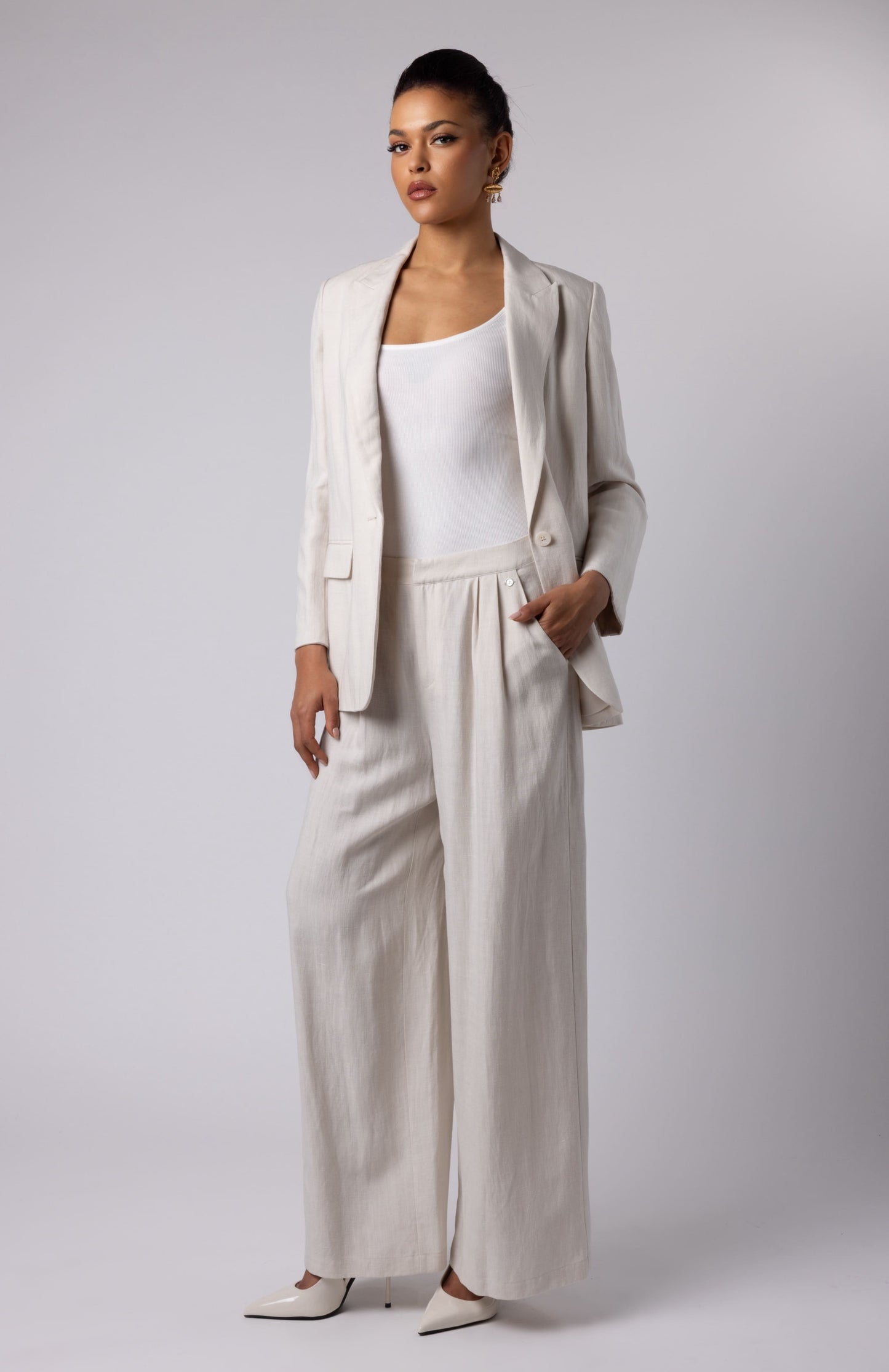 MELANIA - BLAZER CREAM
