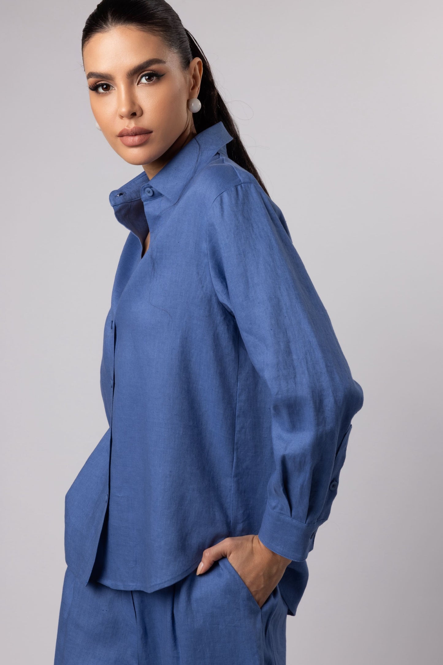 MARTINEZ - SHIRT JEAN BLUE