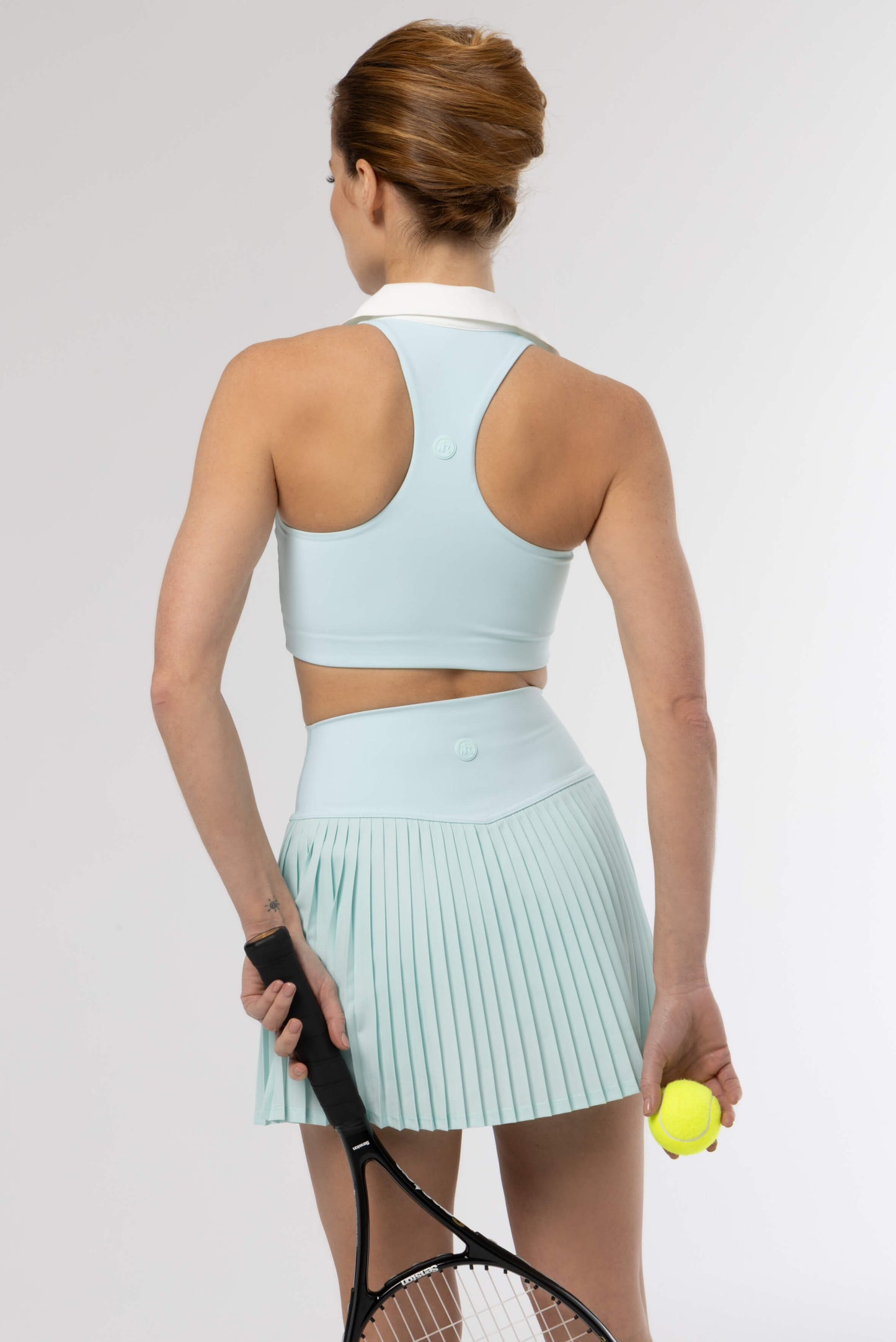 MATCH POINT - TOP WHITE & BLUE