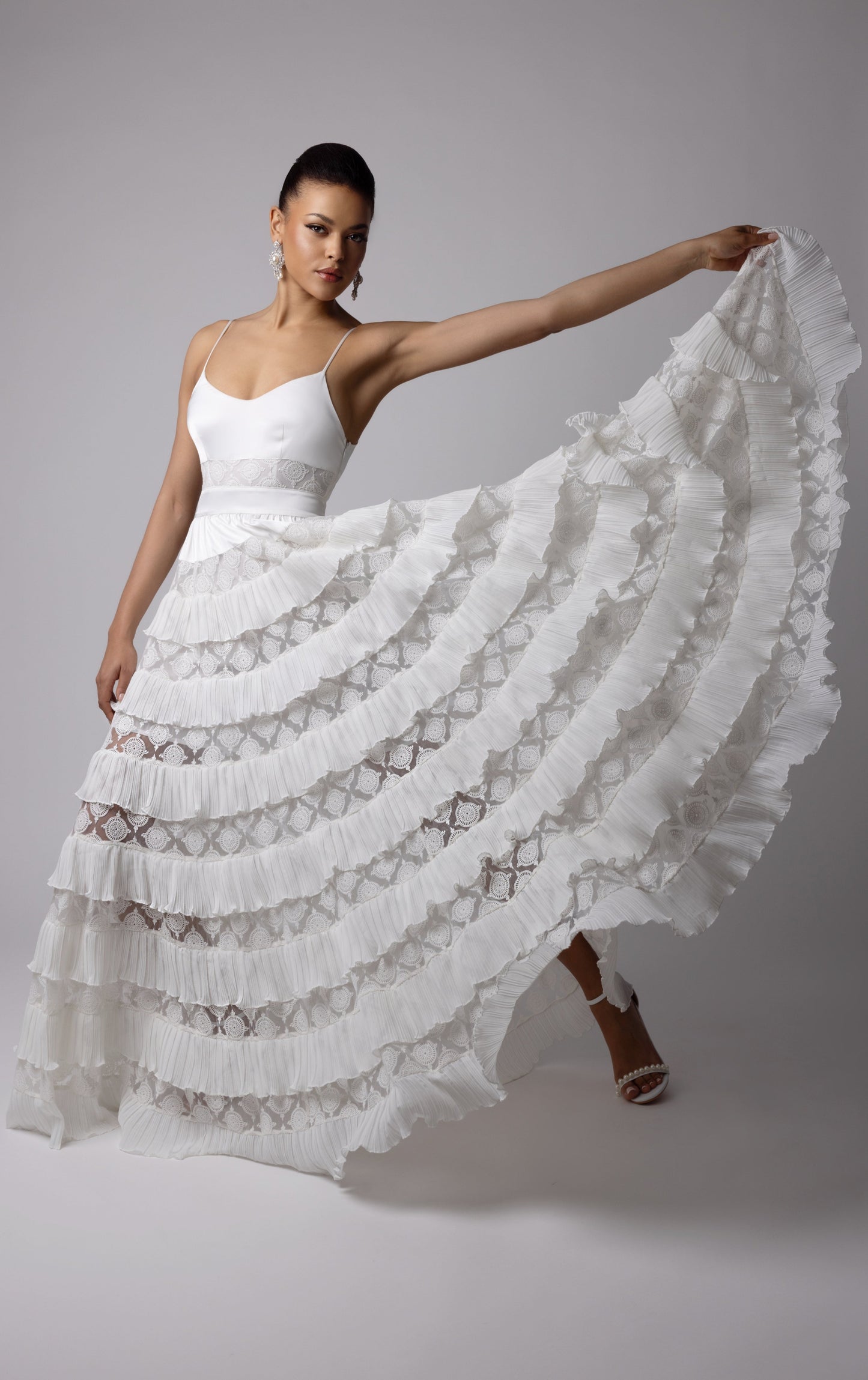 SWAN DRESS - WHITE