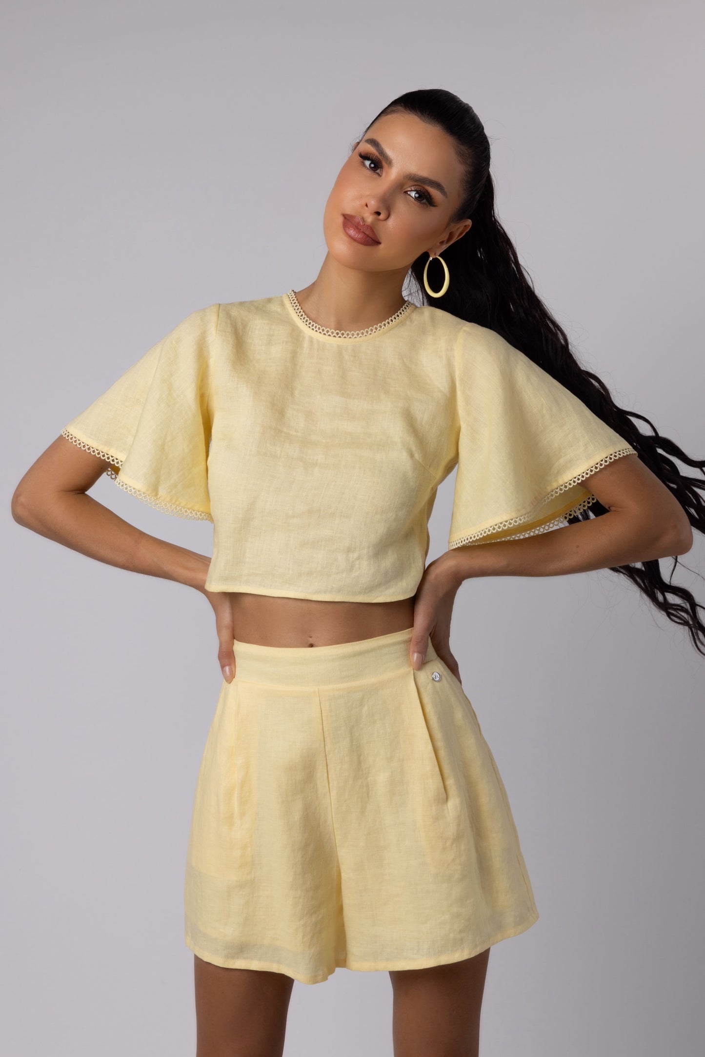 BARBARA - SHORT YELLOW