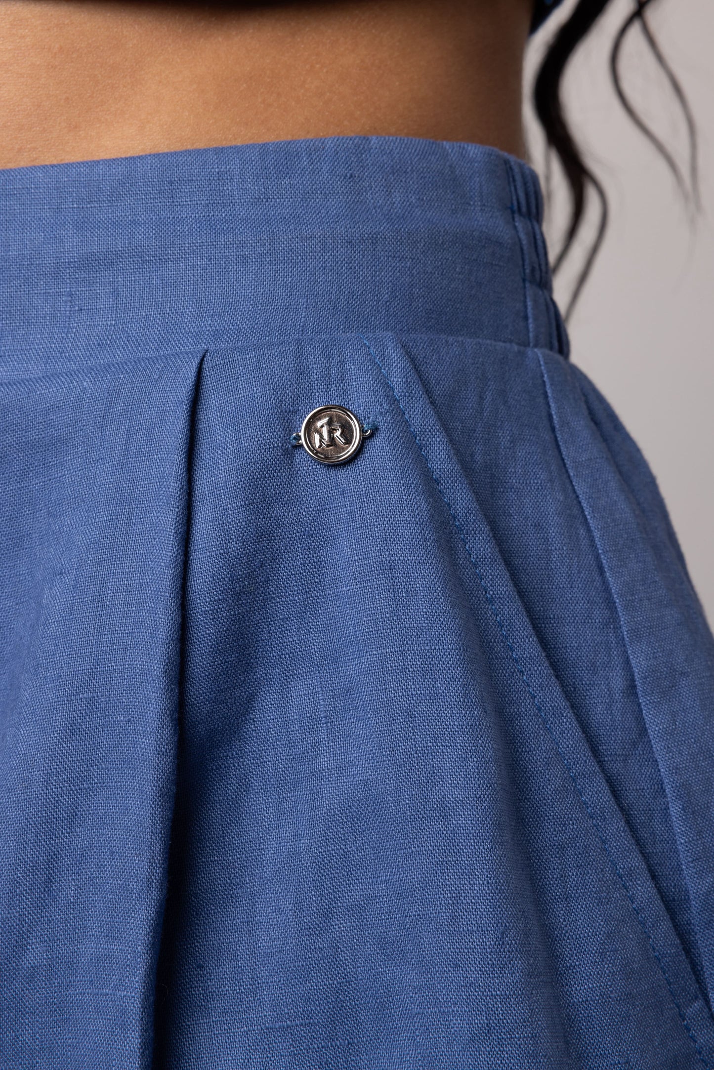 BARBARA - SHORT JEAN BLUE
