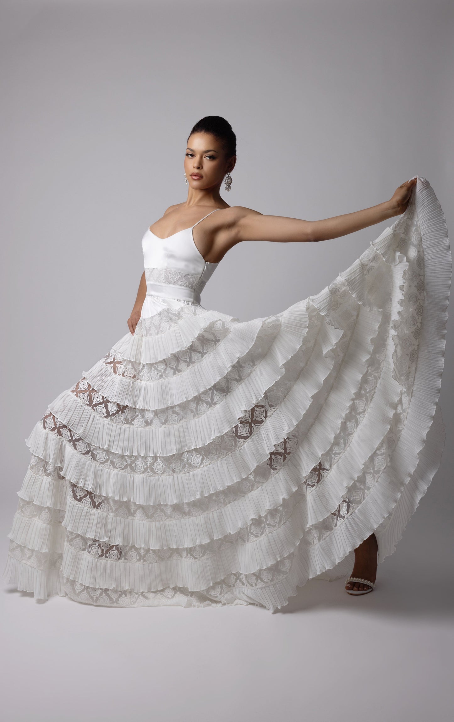 SWAN DRESS - WHITE