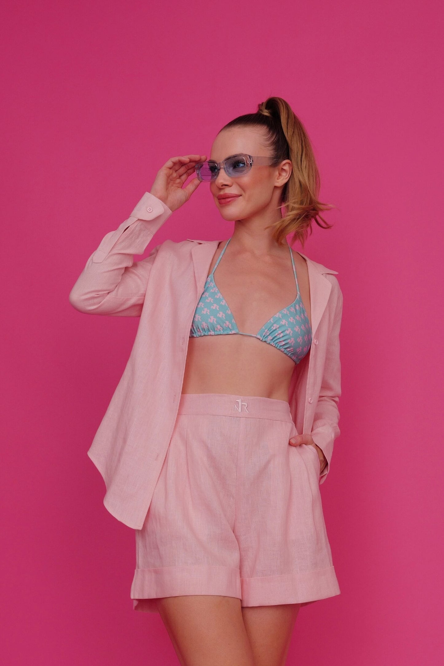 RIVIERA LINEN - PINK
