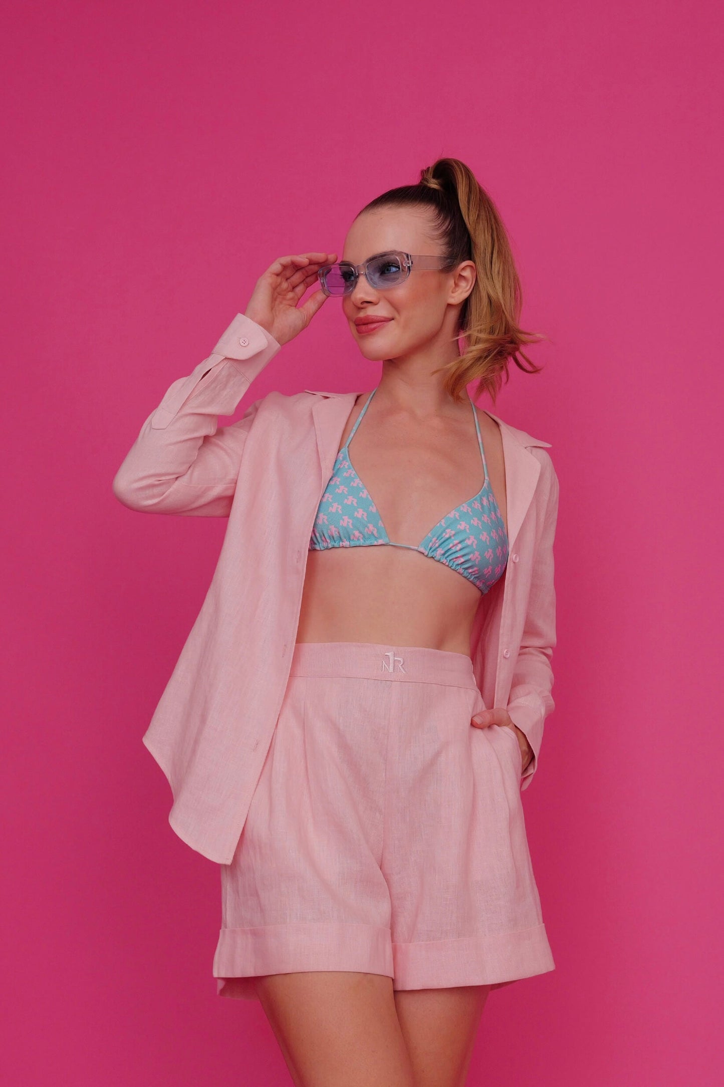 RIVIERA LINEN - PINK