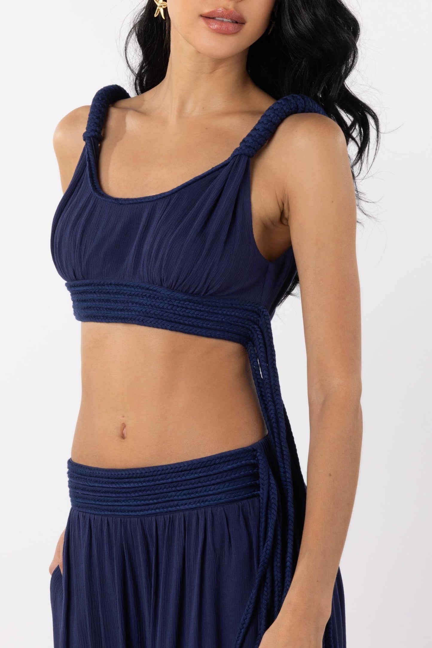 BEACH STAR -BLUE  TOP