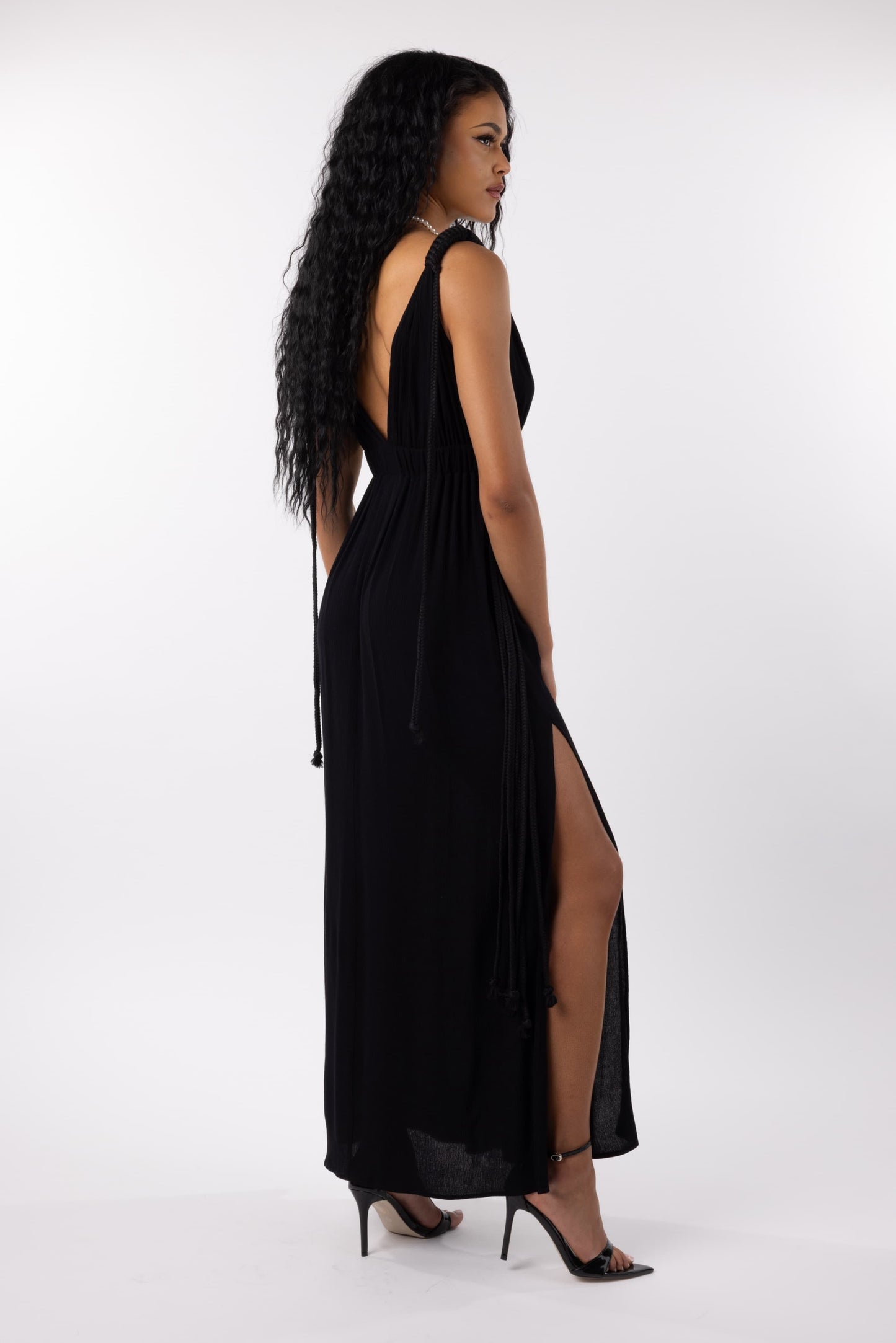 BEACH STAR - DRESS BLACK