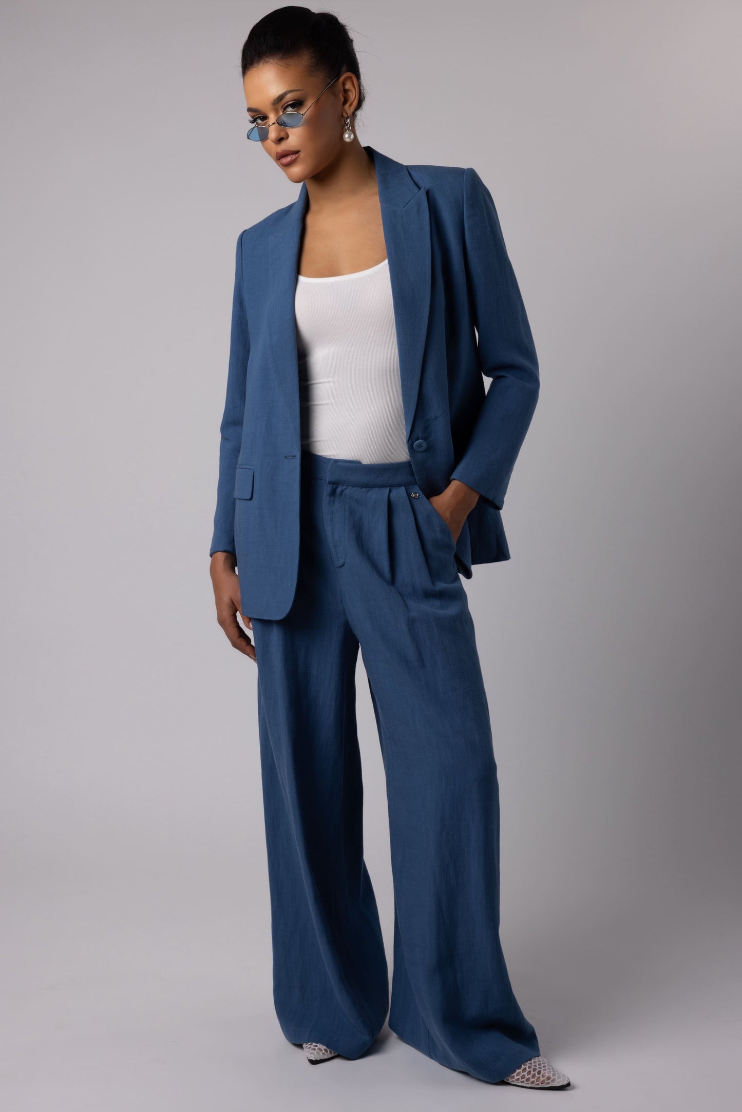MELANIA - PANTS BLUE