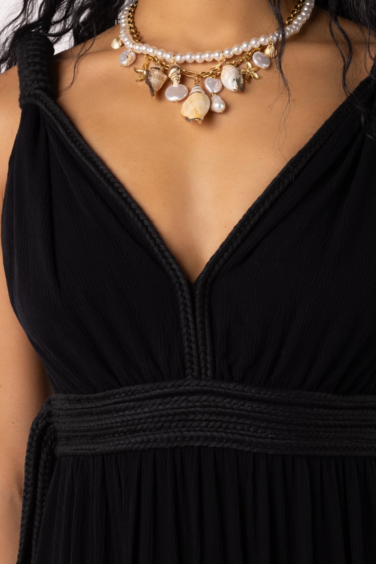 BEACH STAR - DRESS BLACK