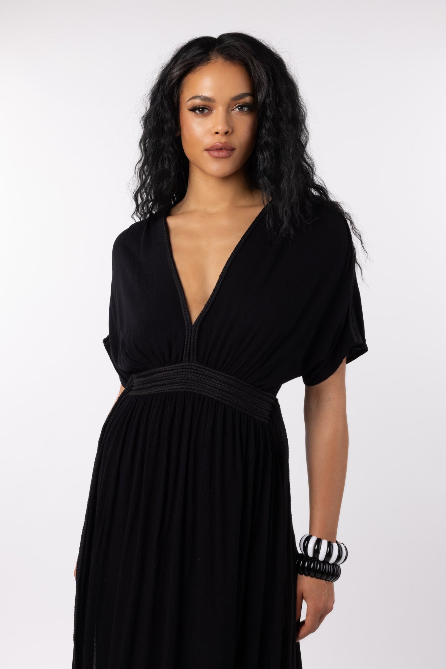 BEACH STAR -BLACK DRESS
