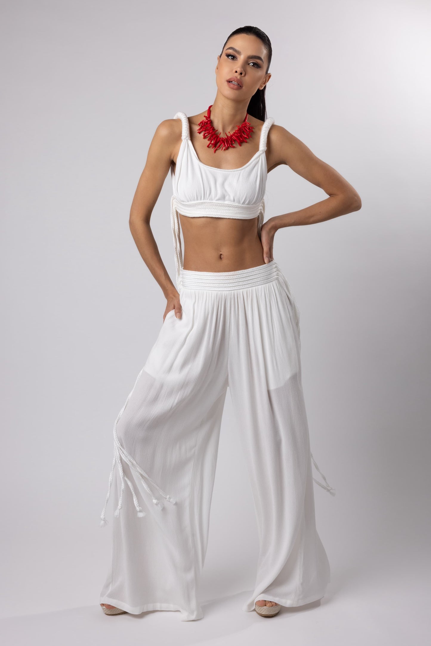 BEACH STAR - PANTS WHITE