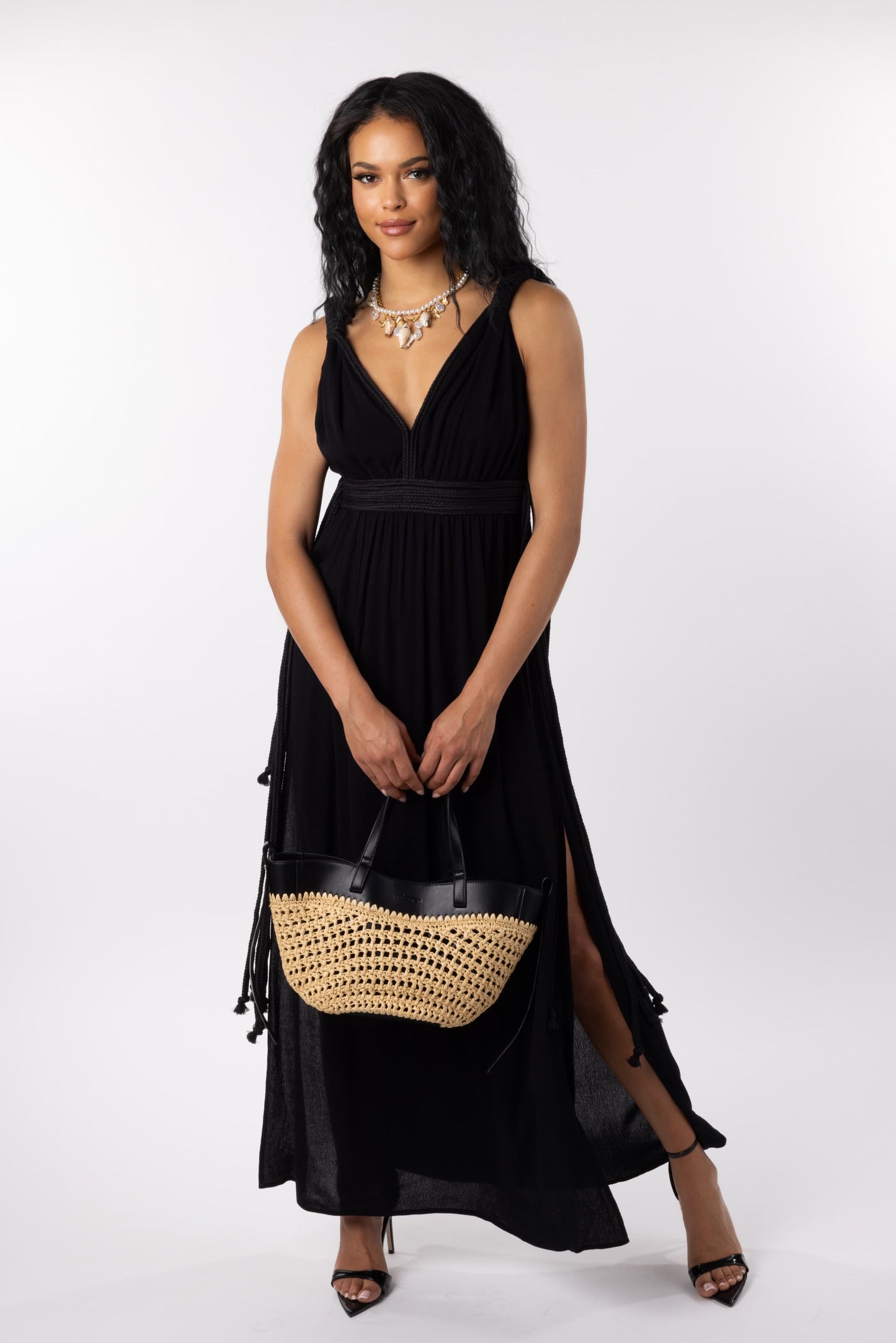 BEACH STAR - DRESS BLACK