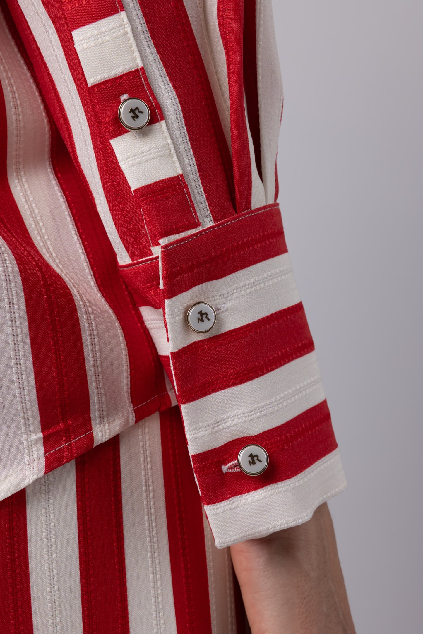 MARSEILLE - SHIRT RED & WHITE