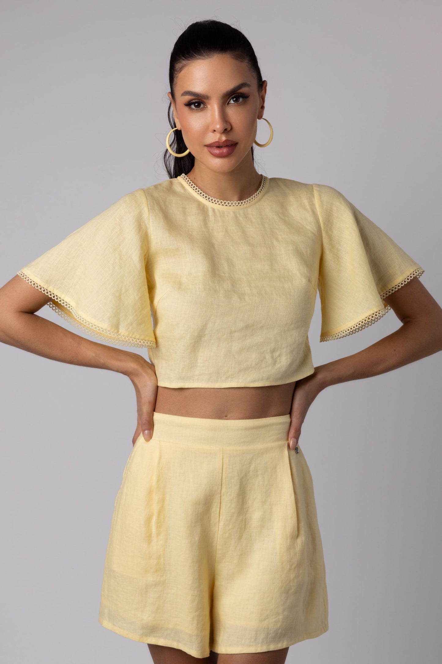 BARBARA - SHIRT YELLOW