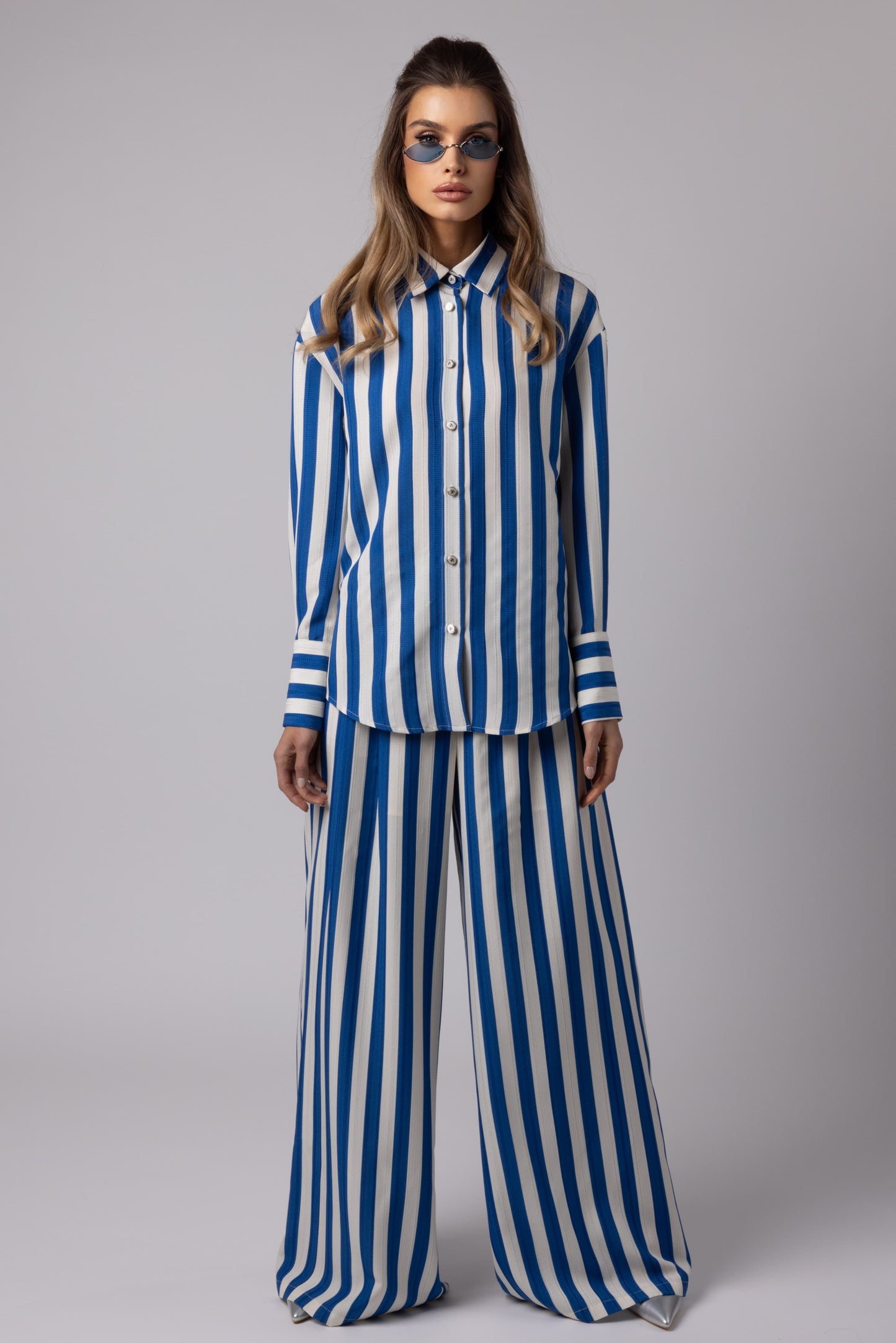 MARSEILLE - PANTS BLUE & WHITE