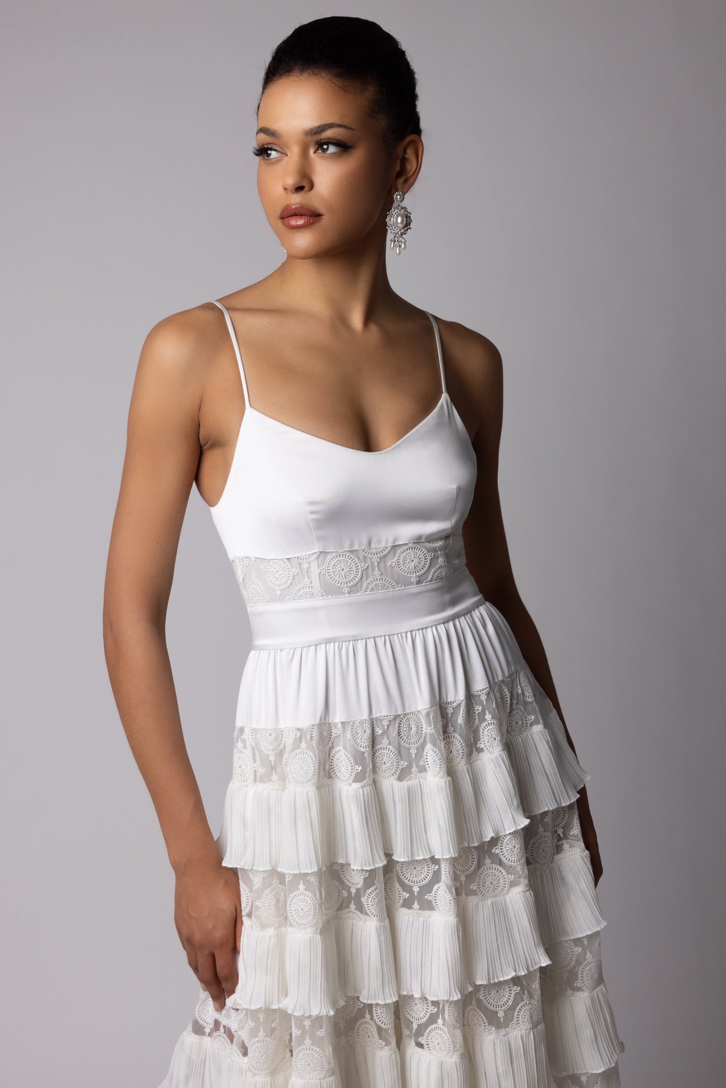 SWAN DRESS - WHITE
