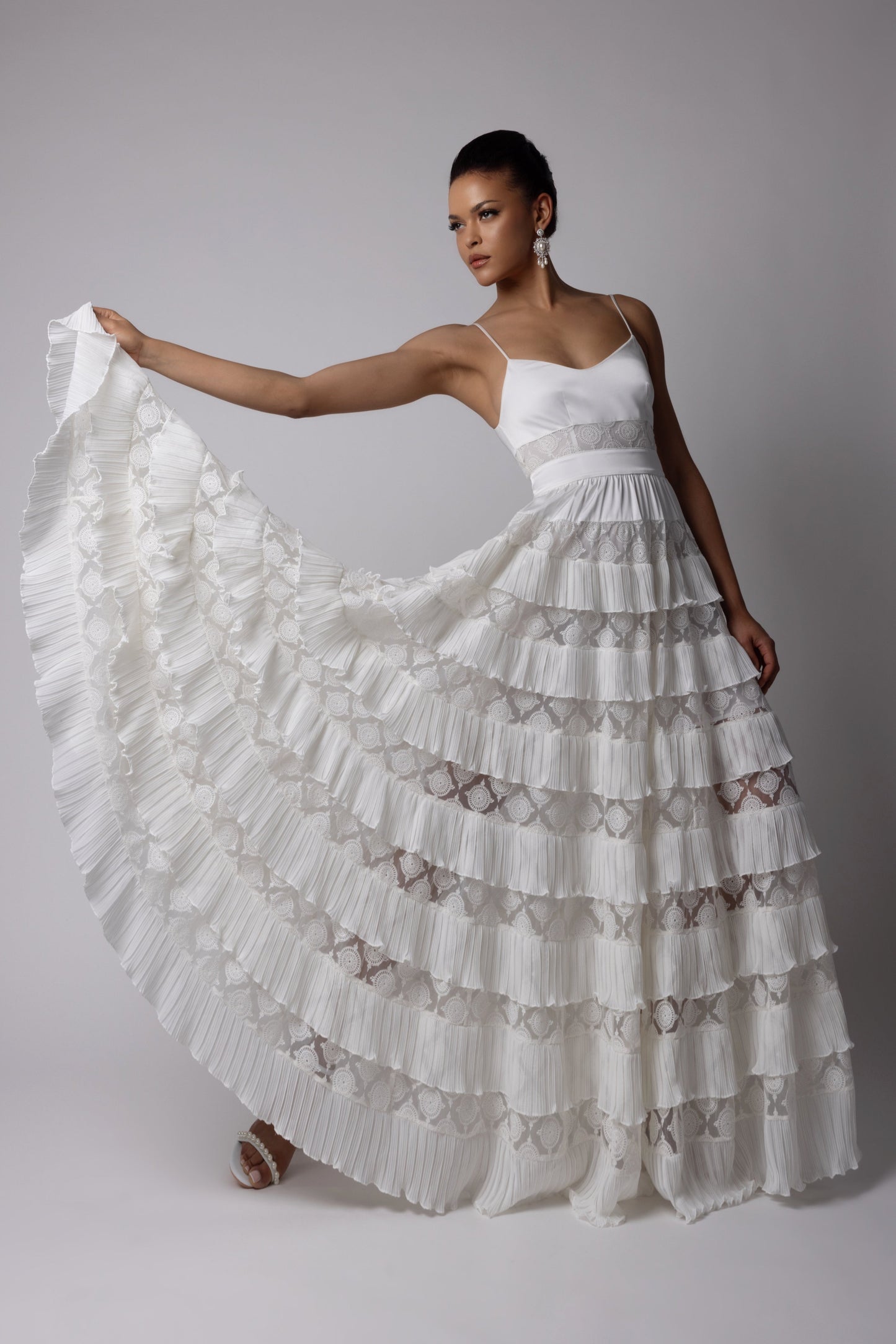 SWAN DRESS - WHITE