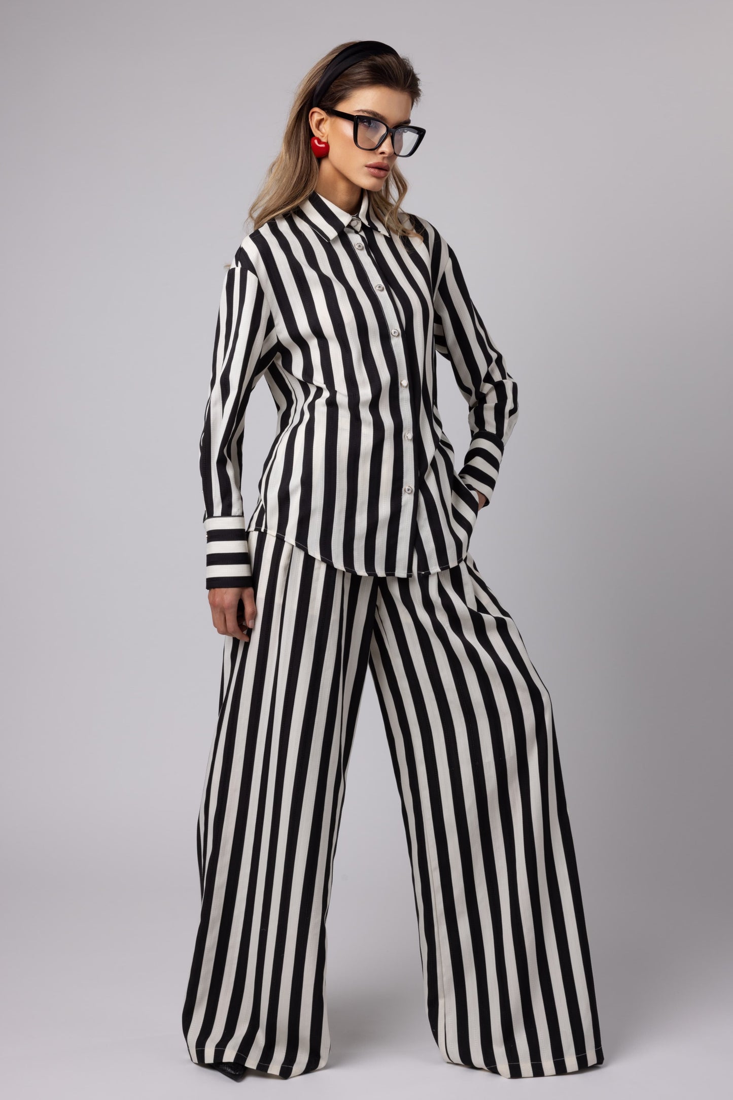 MARSEILLE - PANTS BLACK & WHITE