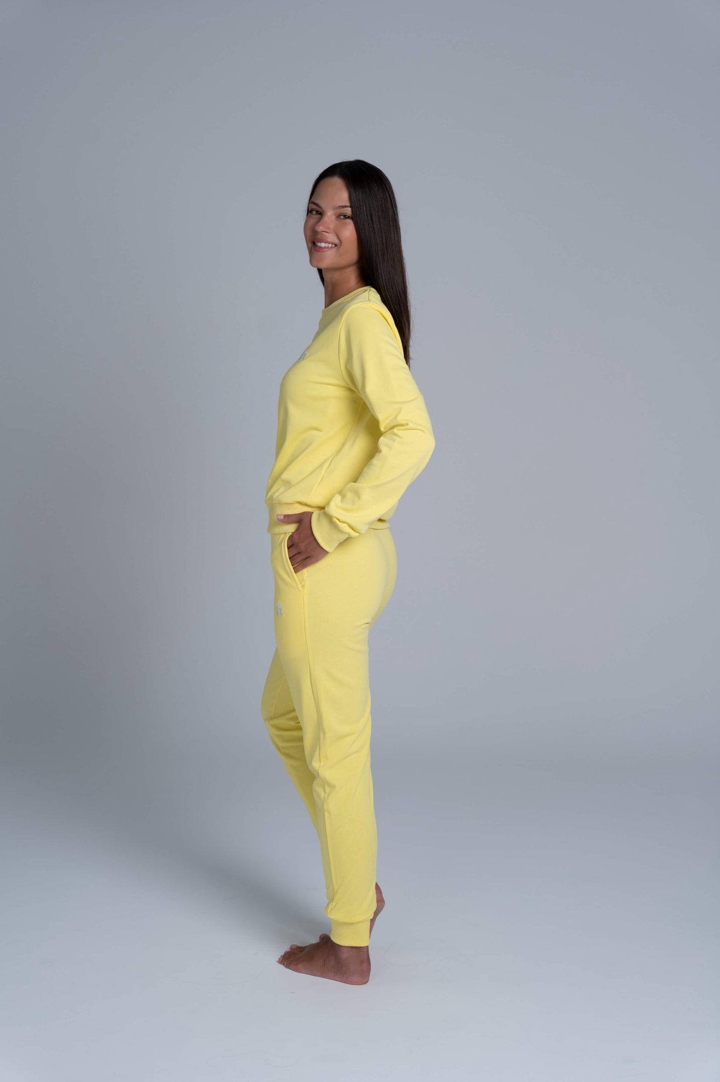 CLOUD FIT - SWEATSHIRT YELLOW