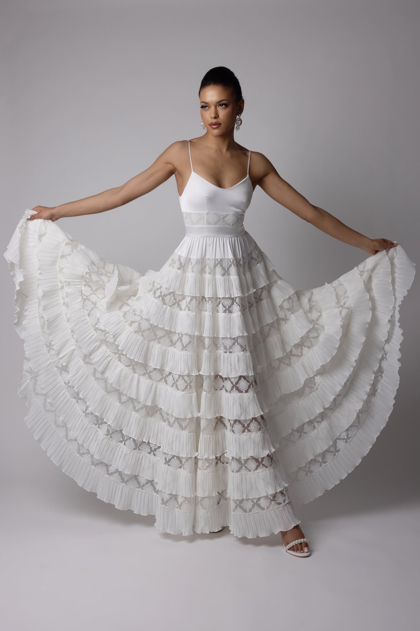 SWAN DRESS - WHITE