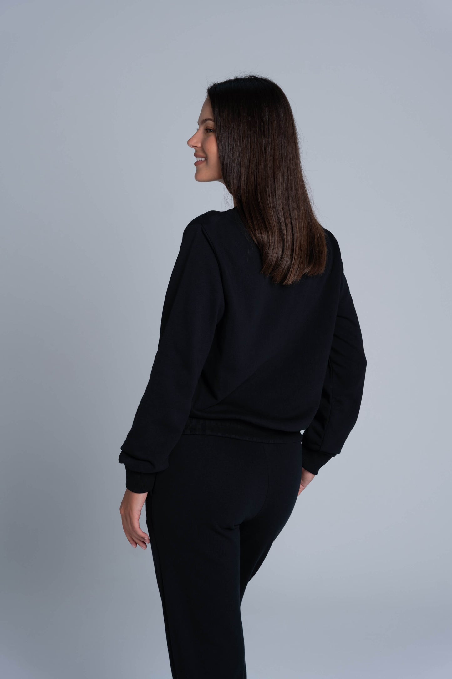 CLOUD FIT - SWEATSHIRT BLACK