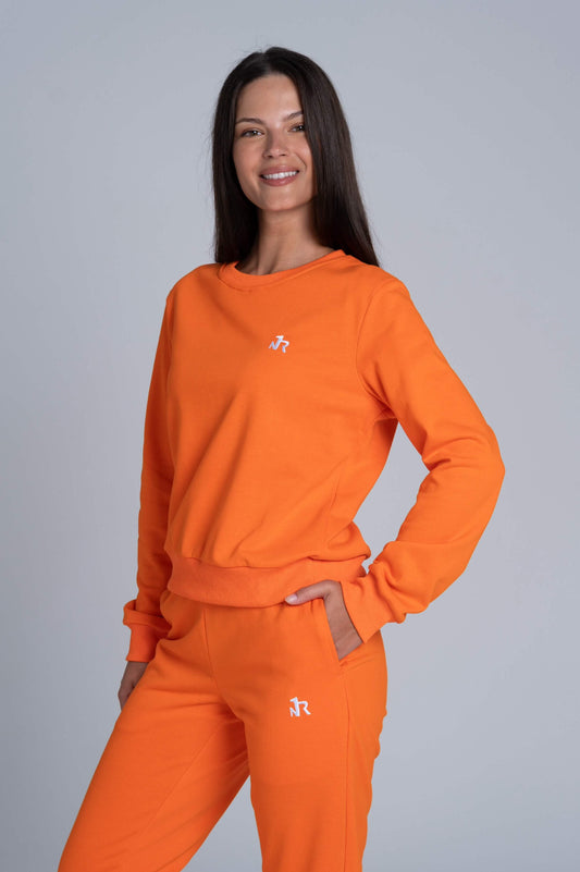CLOUD FIT - SWEATSHIRT ORANGE