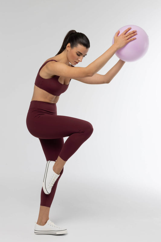 MANTRA - LEGGING BURGUNDY 