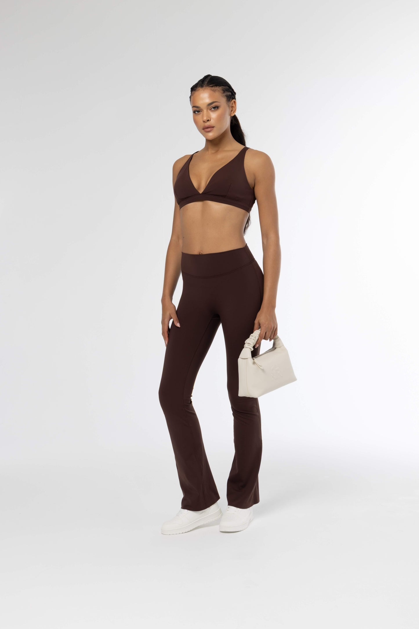 LOTUS FIT - TOP BROWN