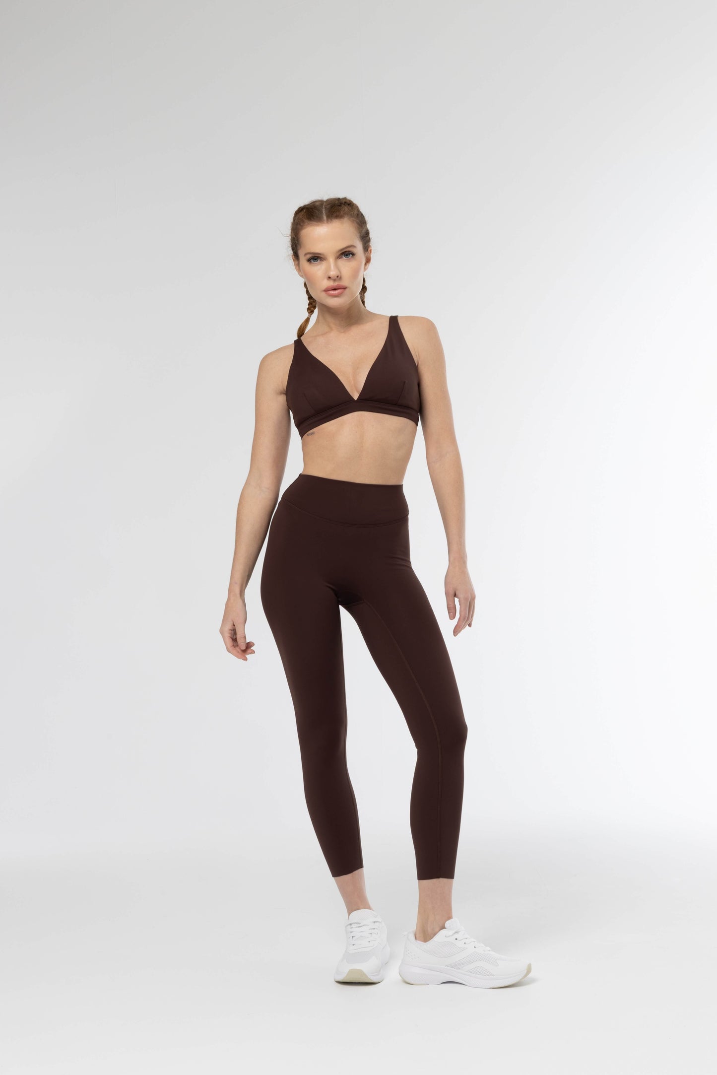 LOTUS FIT - TOP BROWN