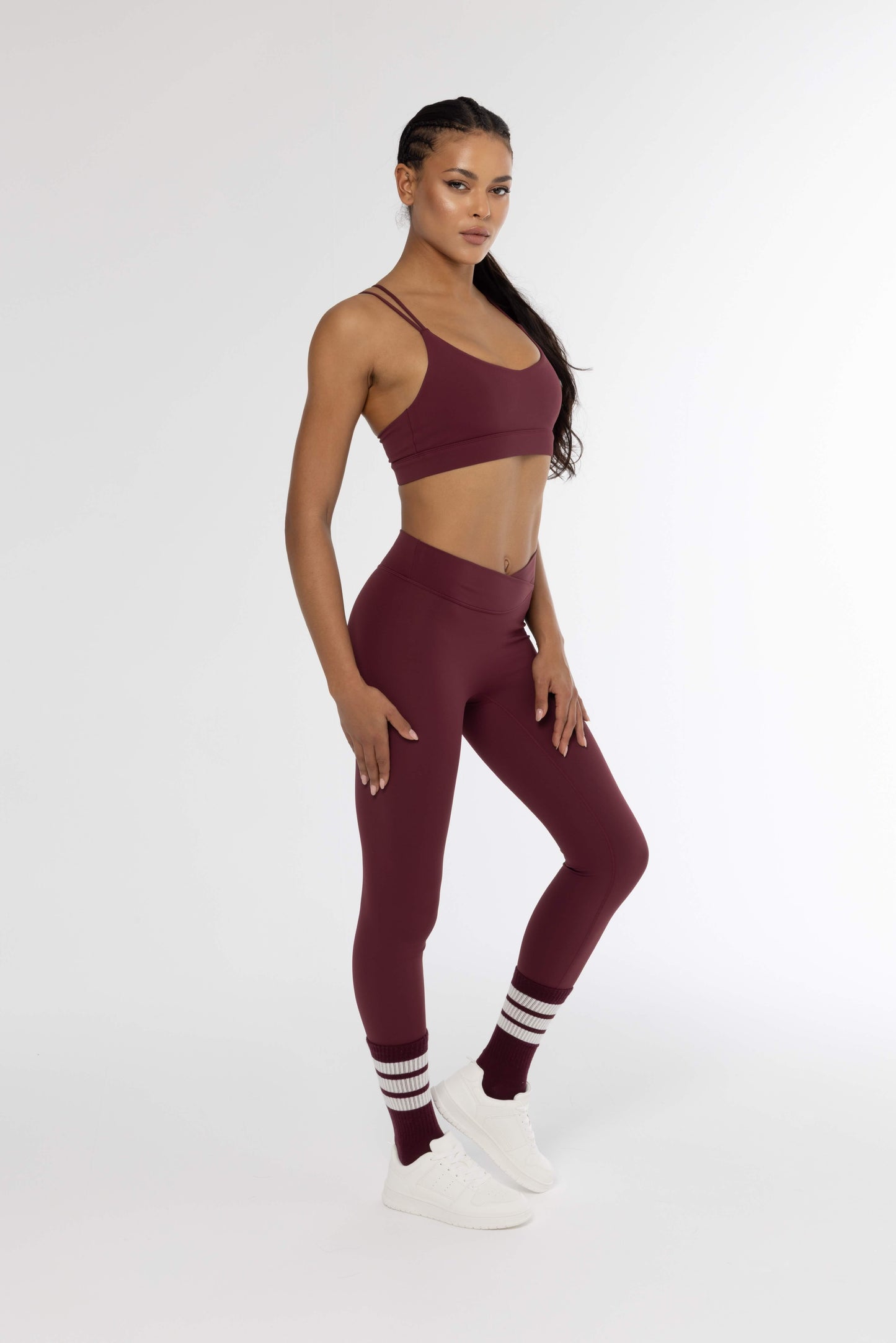 ALIGN X  - TOP BURGUNDY