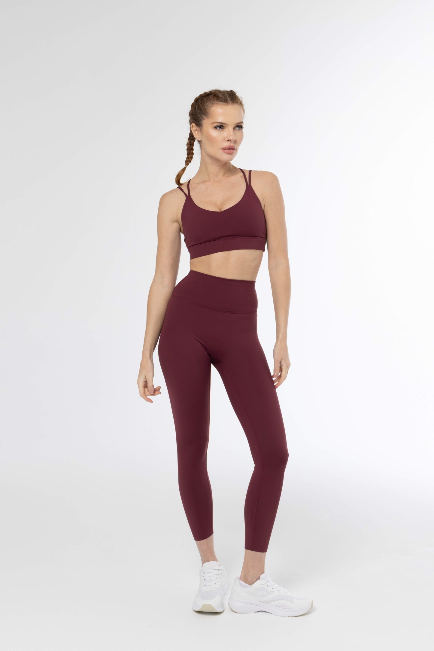 ULTRA FORCE L - LEGGING BURGUNDY