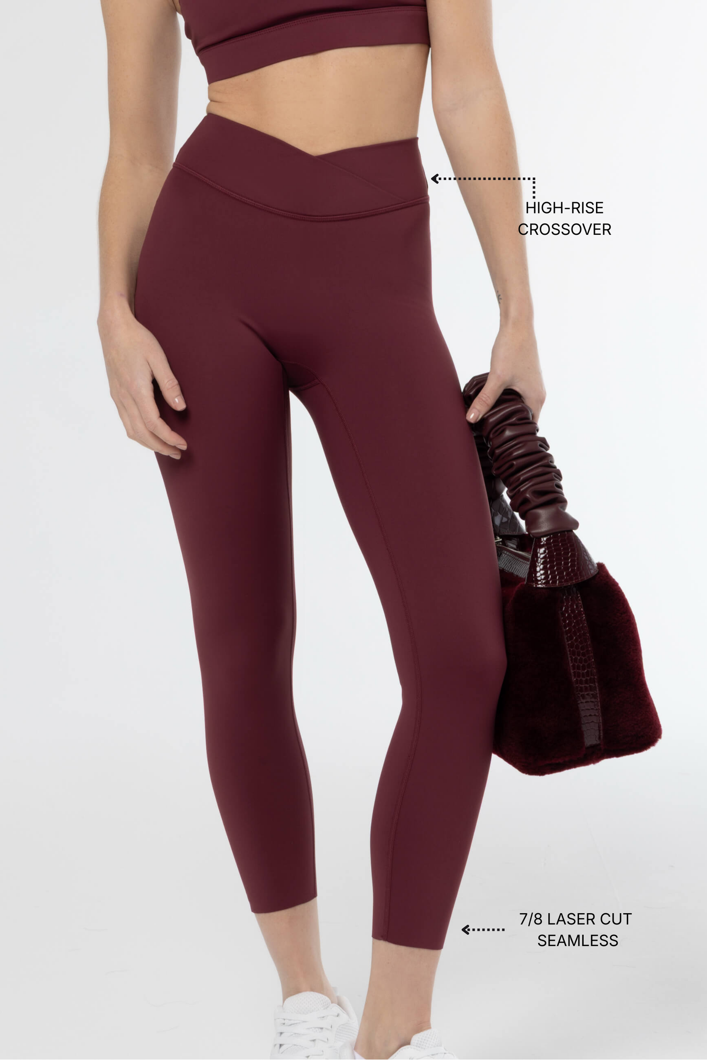 INNER FLEX - LEGGING BURGUNDY