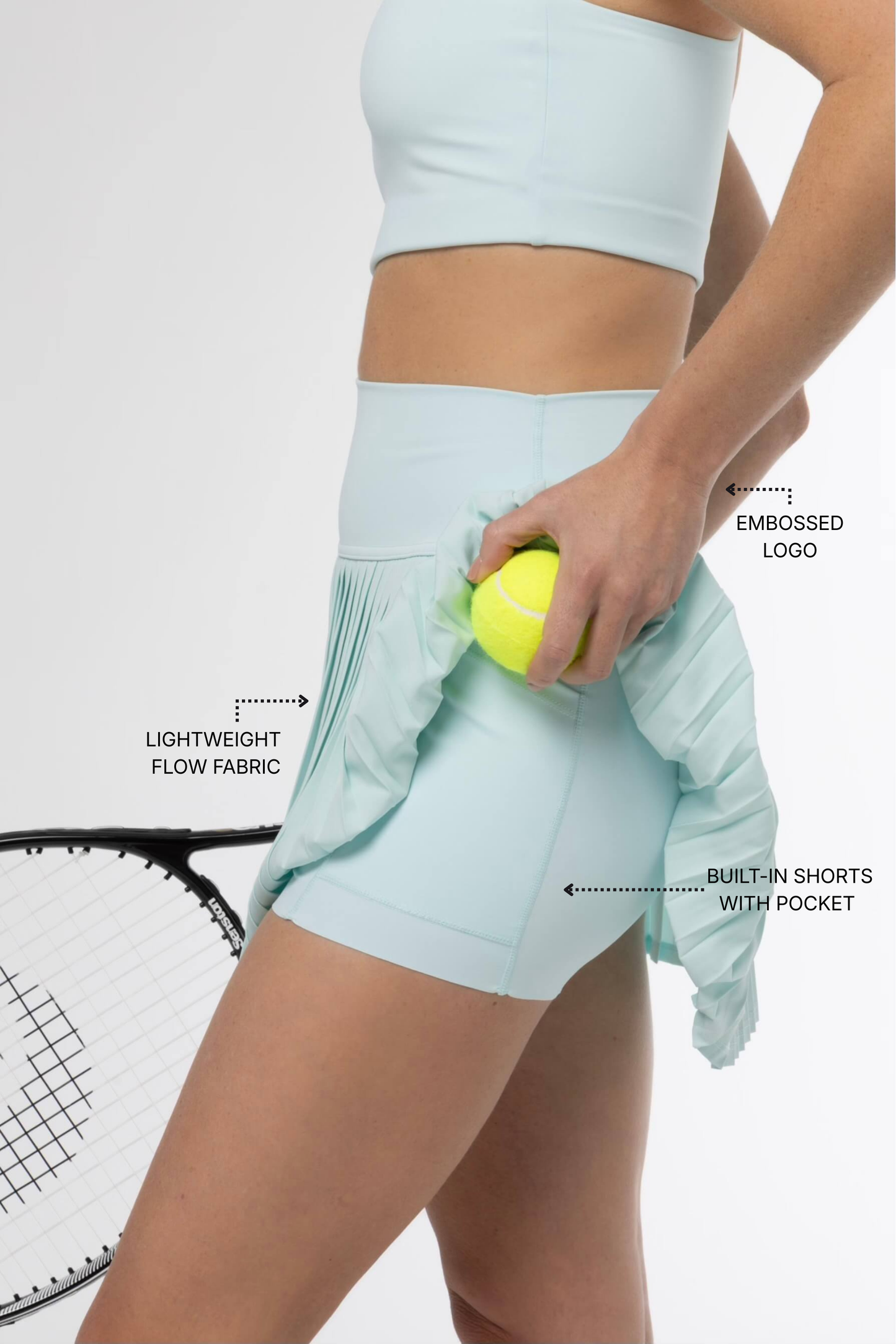 MATCH POINT - SKIRT BLUE