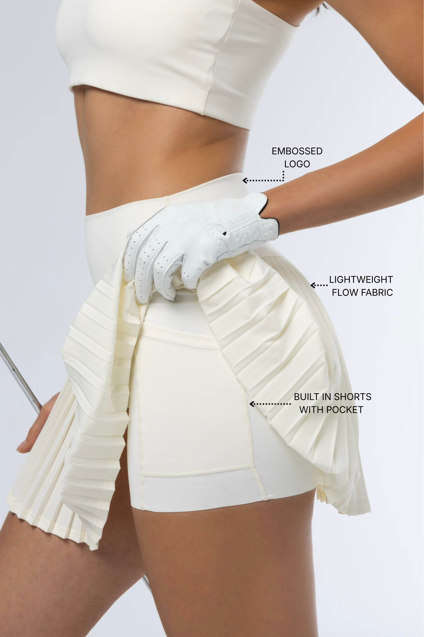 MATCH POINT - SKIRT CREAM