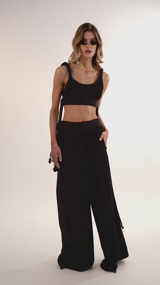 BEACH STAR - PANTS BLACK
