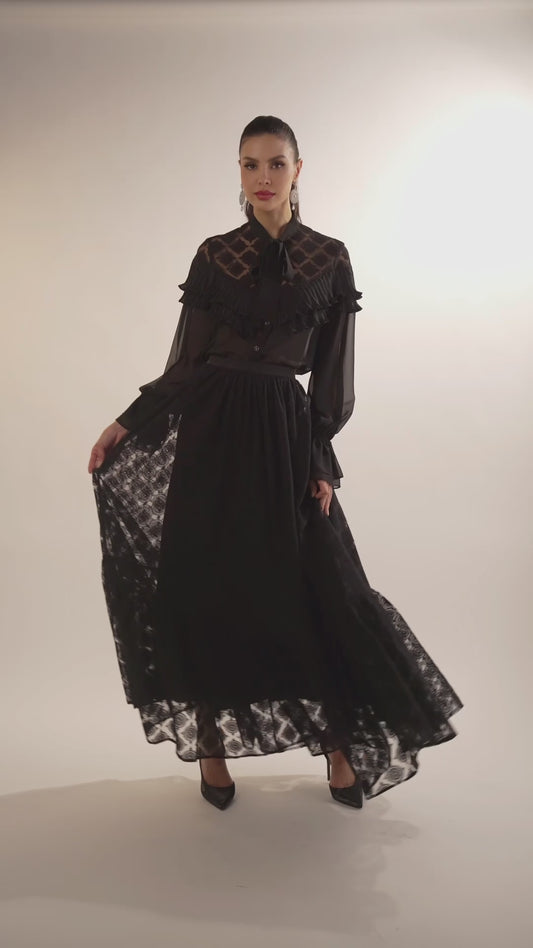 PRINCESS GREECE - BLACK